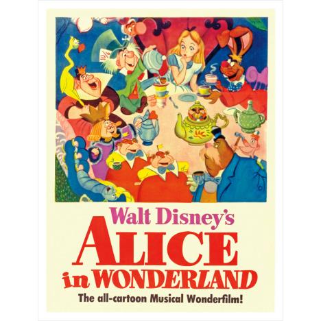 Walt Disneys Alice In Wonderland Disney Originals Card £2.49